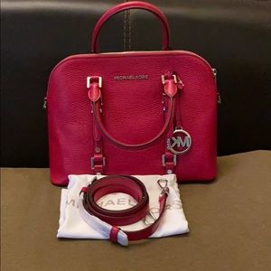 Michael kors bedford legacy medium dome satchel